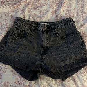 PacSun Charcoal Jean Shorts